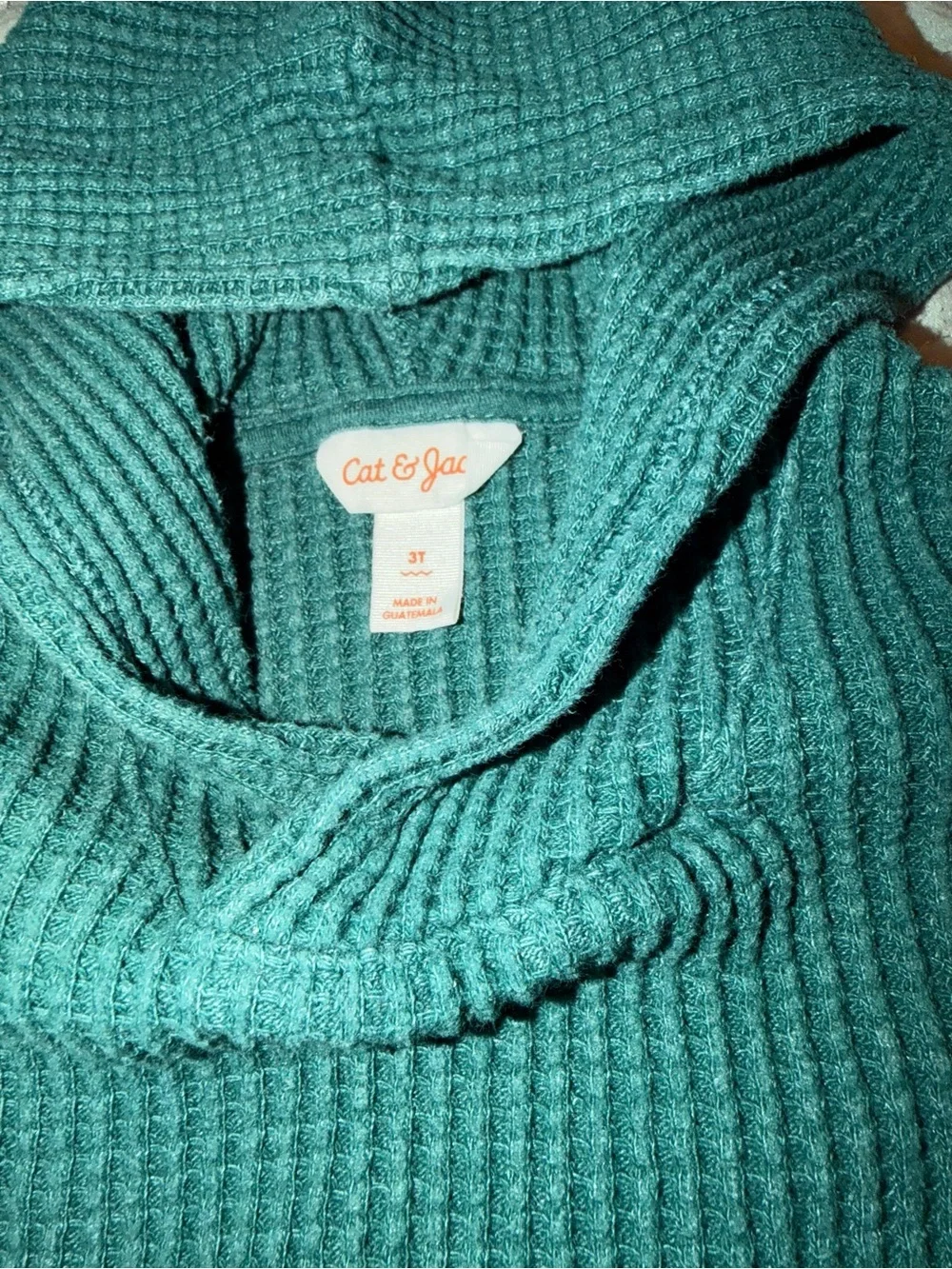 Cat & Jack waffle knit